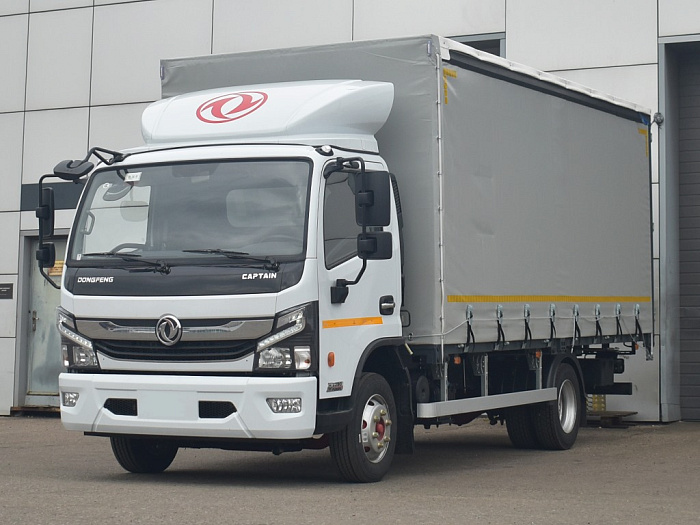 Бортовой тентованный фургон с шторой DongFeng Z80L